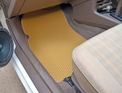 Ворсовые коврики на Toyota Cynos (L50) 1995 - 1999 в Воронеже