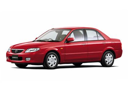 Ворсовые коврики на Mazda Familia (BJ) 1998 - 2003 в Воронеже