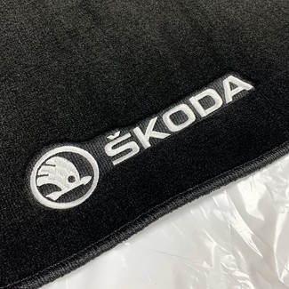 Ворсовые коврики на Skoda Superb II 2008 - 2015 в Воронеже Ворсовые коврики на Skoda Superb II 2008 - 2015 в Воронеже