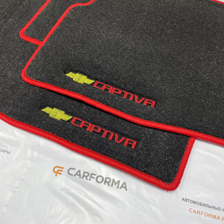 Коврики на Chevrolet Captiva 2006 - 2016 в Воронеже Коврики на Chevrolet Captiva 2006 - 2016 в Воронеже