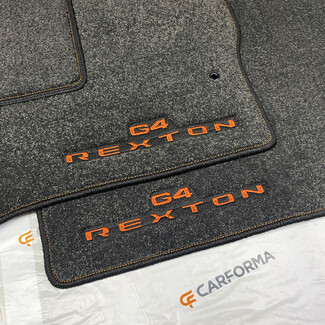 Ворсовые коврики на SsangYong Rexton IV 2017 - 2025 в Воронеже
