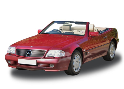 Ворсовые коврики на Mercedes SL (R129) 1989 - 2002 в Воронеже