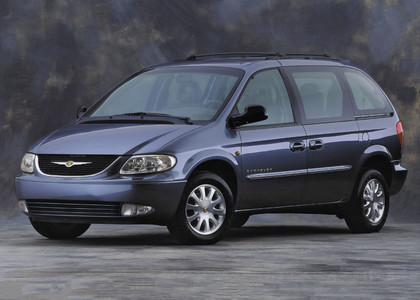Ворсовые коврики на Chrysler Voyager (RG) 2000 - 2008 в Воронеже