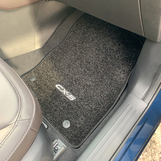 Ворсовые коврики на Mazda CX5 II 2016 - 2025 в Воронеже