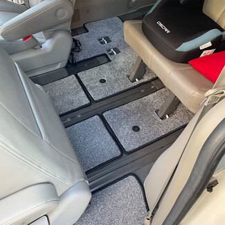 EVA коврики на KIA Carnival III 7 мест 2014 - 2021 в Воронеже