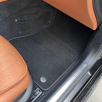 Ворсовые коврики на Mercedes S (W223, V223) 2020 - 2025 в Воронеже