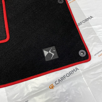 Ворсовые коврики на Citroen DS4 2010 - 2018 в Воронеже