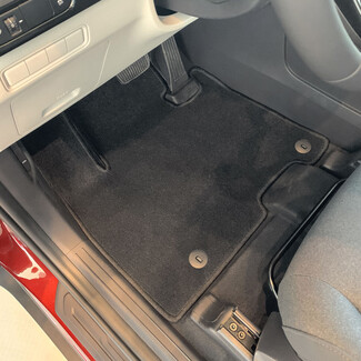 Ворсовые коврики на KIA Carnival IV 8 мест 2020 - 2025 в Воронеже