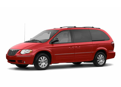 Ворсовые коврики на Chrysler Town and Country IV длинная база 2000 - 2007 в Воронеже