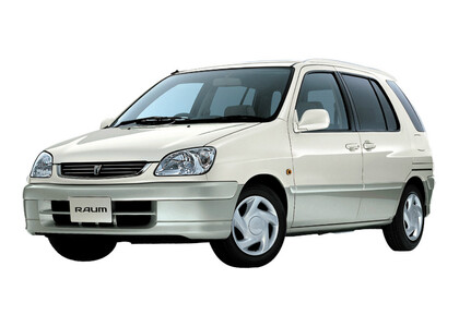 Ворсовые коврики на Toyota Raum I 1997 - 2003 в Воронеже