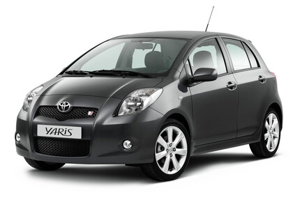 Ворсовые коврики на Toyota Yaris II 2005 - 2011 в Воронеже