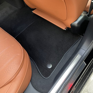 Ворсовые коврики на Mercedes S (W223, V223) 2020 - 2025 в Воронеже