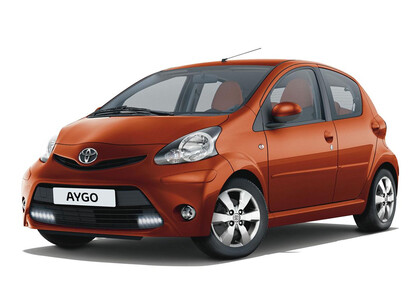 Ворсовые коврики на Toyota Aygo 2005 - 2014 в Воронеже