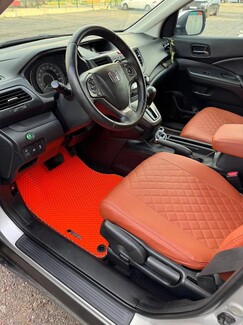 Ворсовые коврики на Honda CR-V IV 2012 - 2018 в Воронеже Ворсовые коврики на Honda CR-V IV 2012 - 2018 в Воронеже