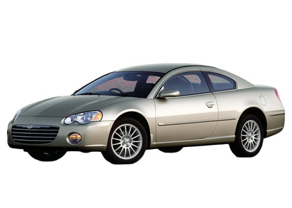 Ворсовые коврики на Chrysler Sebring II Coupe 2000 - 2006 в Воронеже