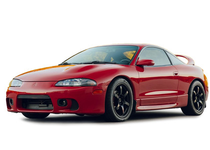 Ворсовые коврики на Mitsubishi Eclipse II 1994 - 1999 в Воронеже