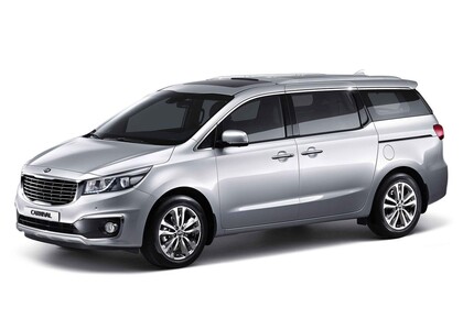 EVA коврики на KIA Carnival III 7 мест 2014 - 2021 в Воронеже